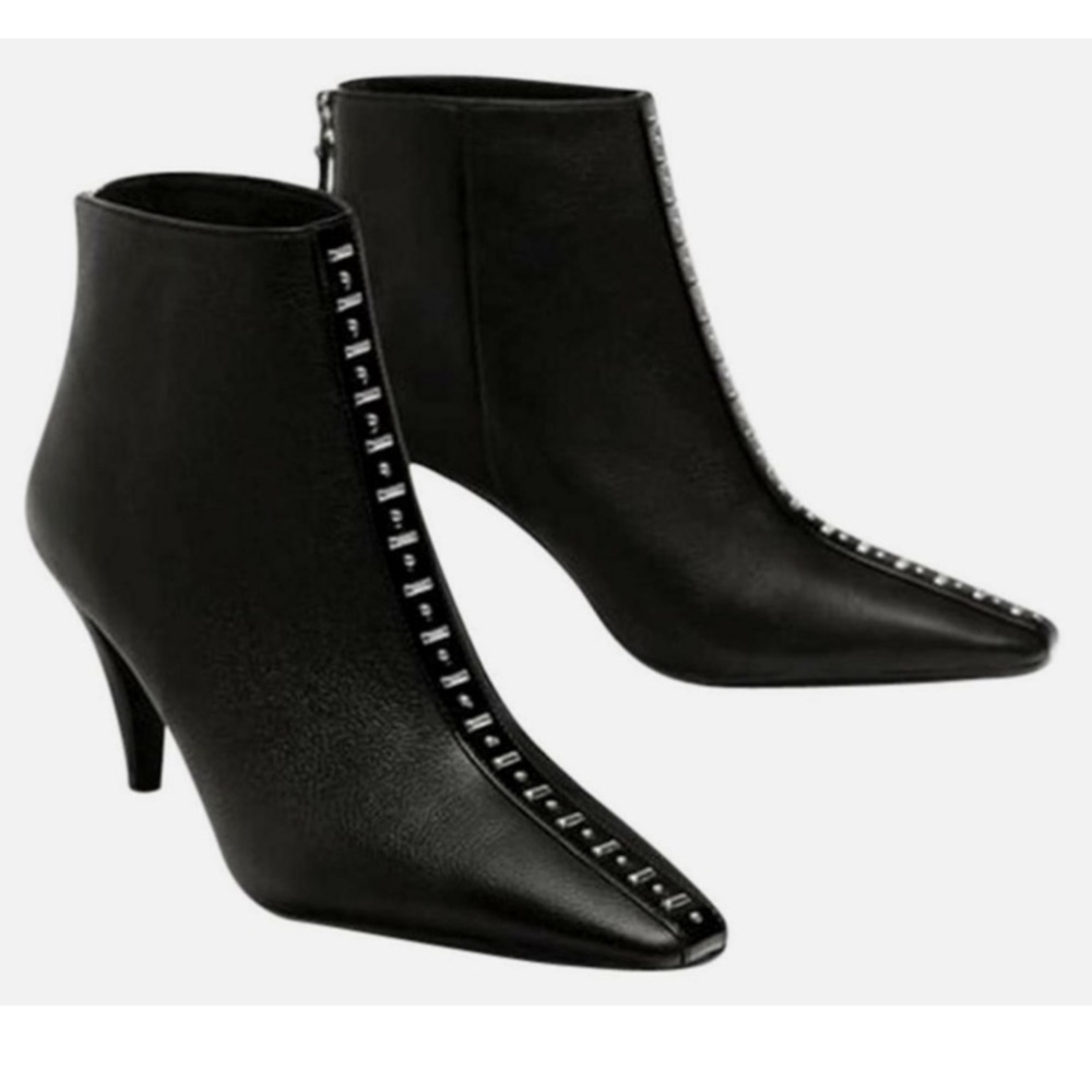 Zara Studded Ankle Boots